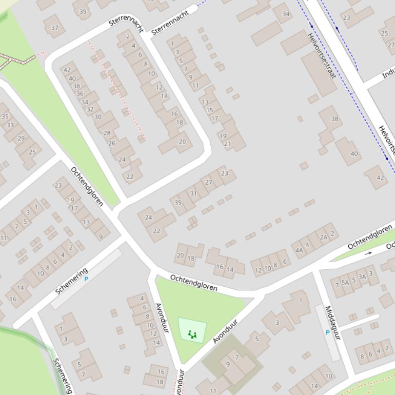 Kaart van  Ochtendgloren.