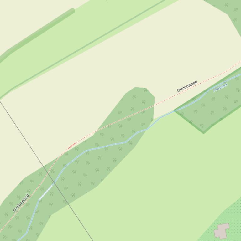 Kaart van het Omlooppad.