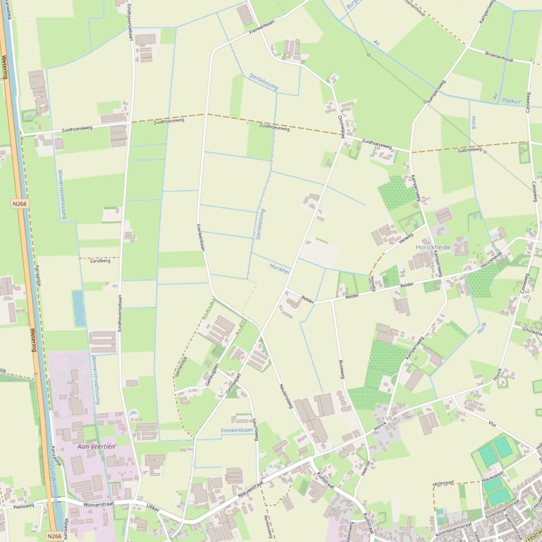 Kaart van het Ommelpad.