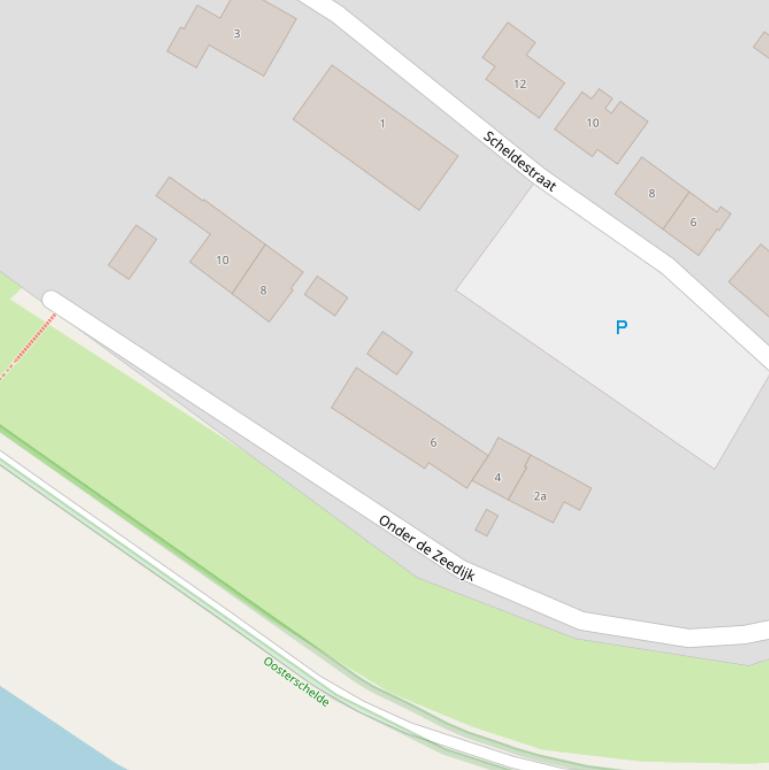 Kaart van  Onder de Zeedijk.