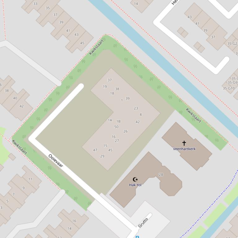 Kaart van  Ooievaar.