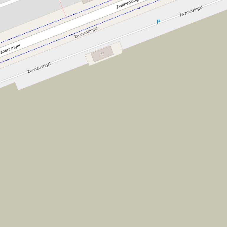 Kaart van de Ooievaarhof.