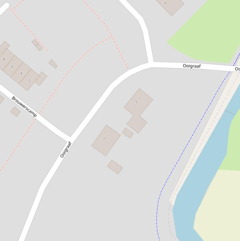 Kaart van  Ooigraaf.