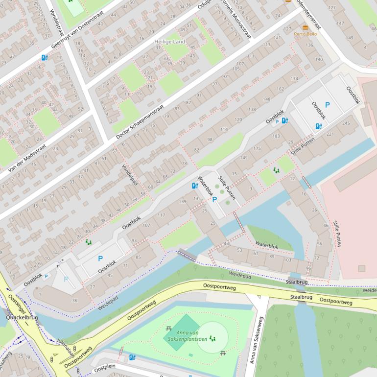 Kaart van  Oostblok.