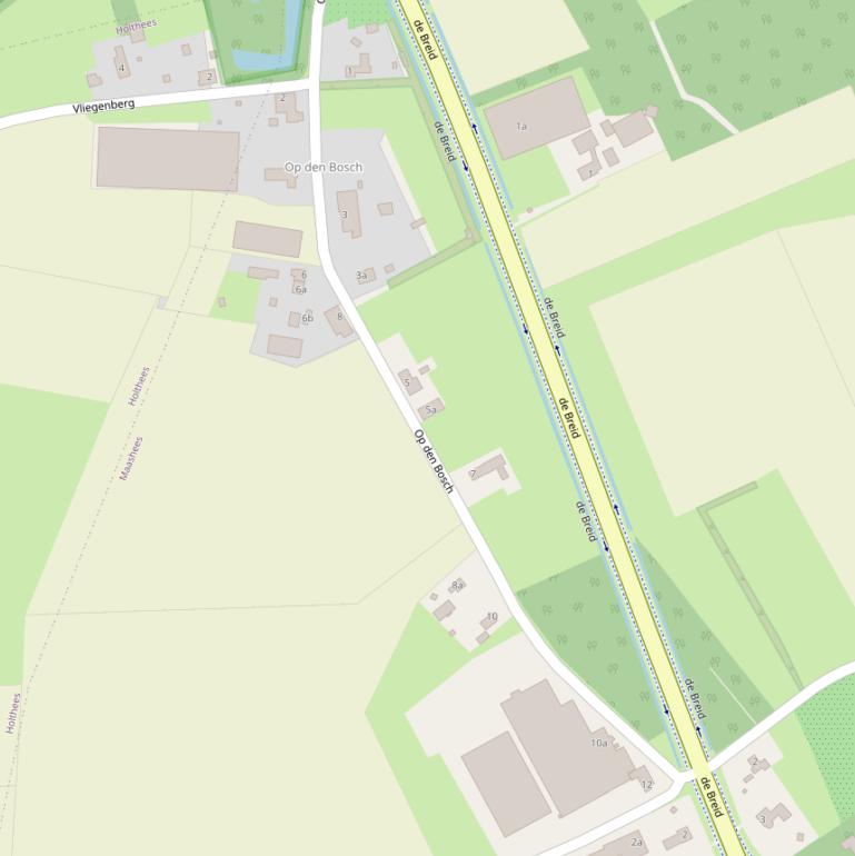 Kaart van  Op den Bosch.