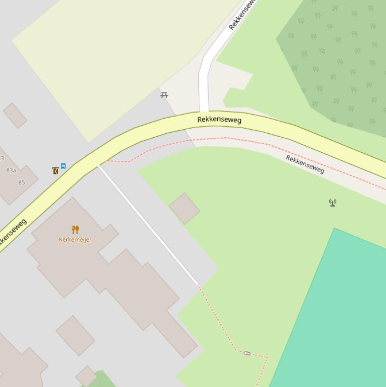 Kaart van  Op ’t Kip.