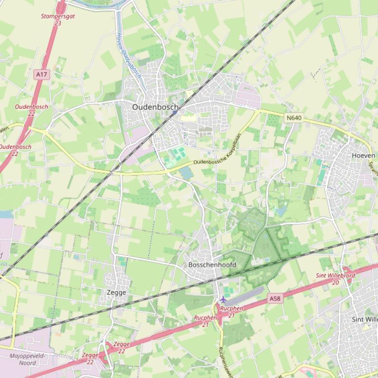 Kaart van de Opperstraat.