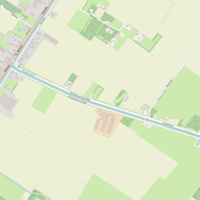 Kaart van  Oranjekanaal.