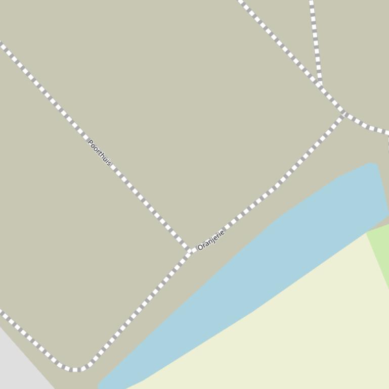 Kaart van  Oranjerie.