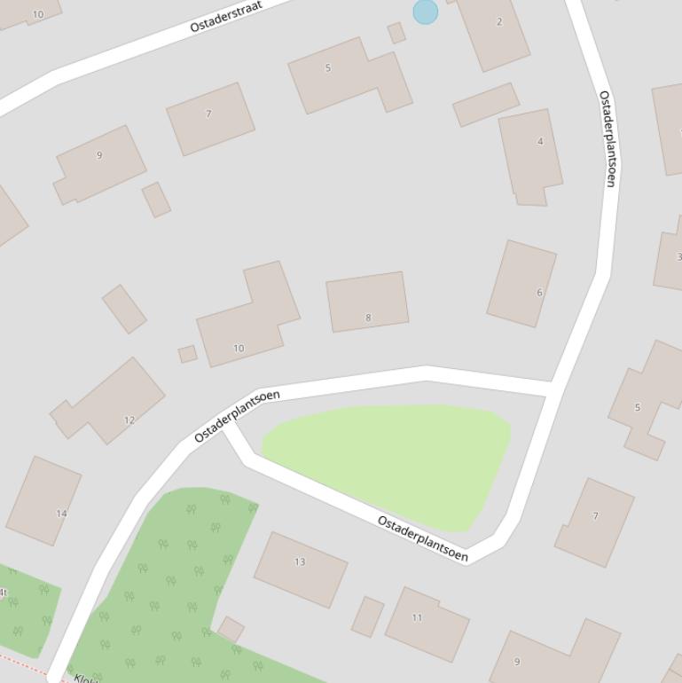 Kaart van het Ostaderplantsoen.