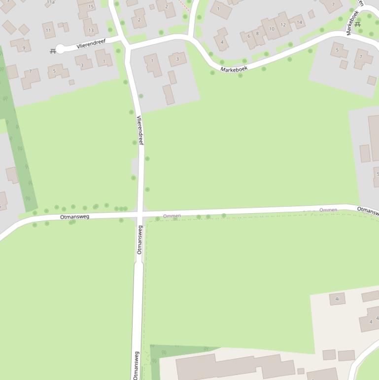 Kaart van de Otmansweg.