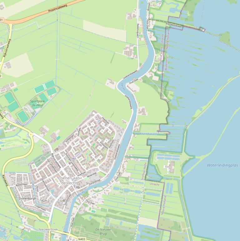 Kaart van  Oud Over.