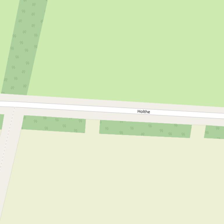 Kaart van  Oude Beilerweg.