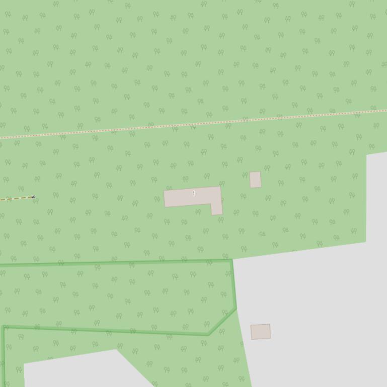 Kaart van  Oude Blaricummerweg.