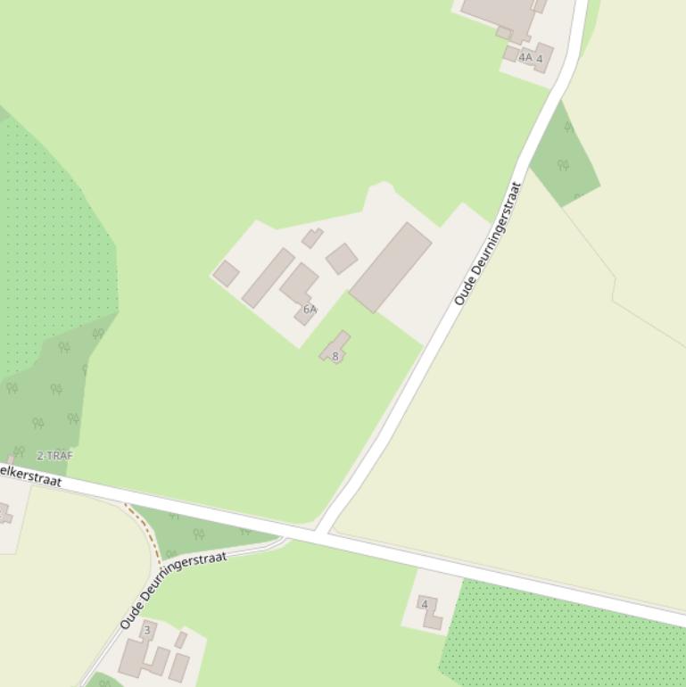 Kaart van  Oude Deurningerstraat.