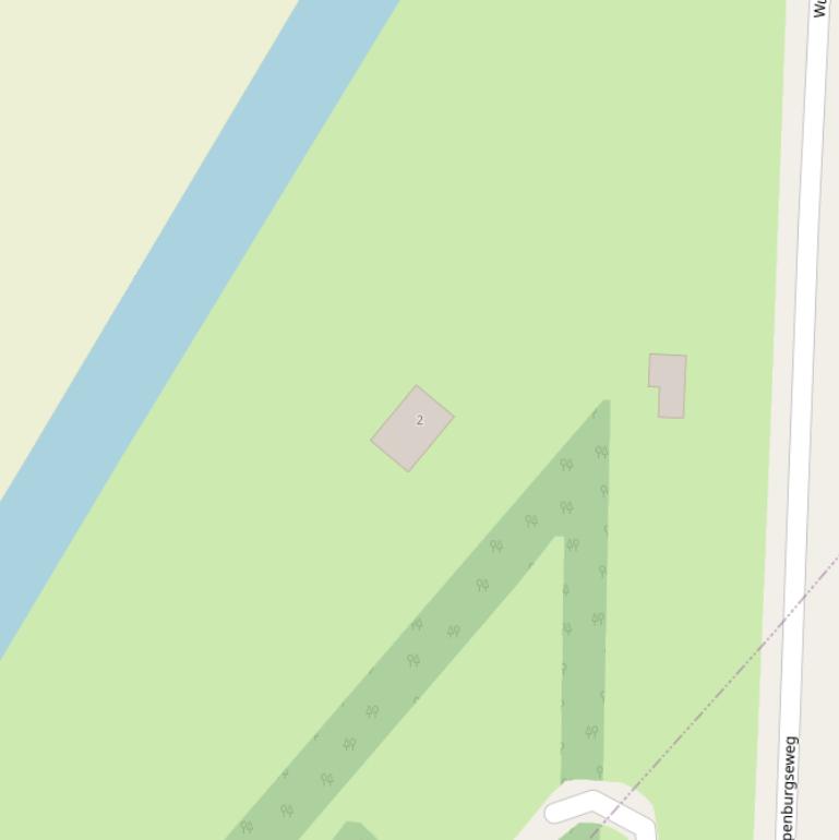 Kaart van  Oude Middelburgse Haven.