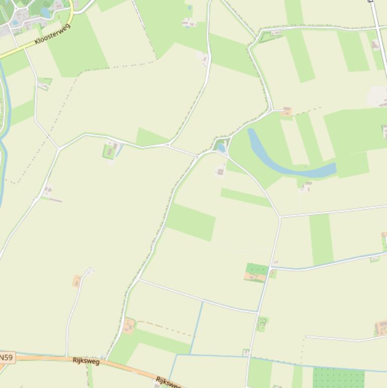 Kaart van de Oudepolderdijk.