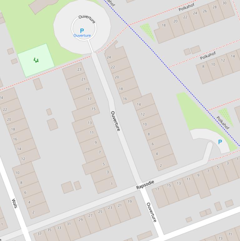 Kaart van  Ouverture.