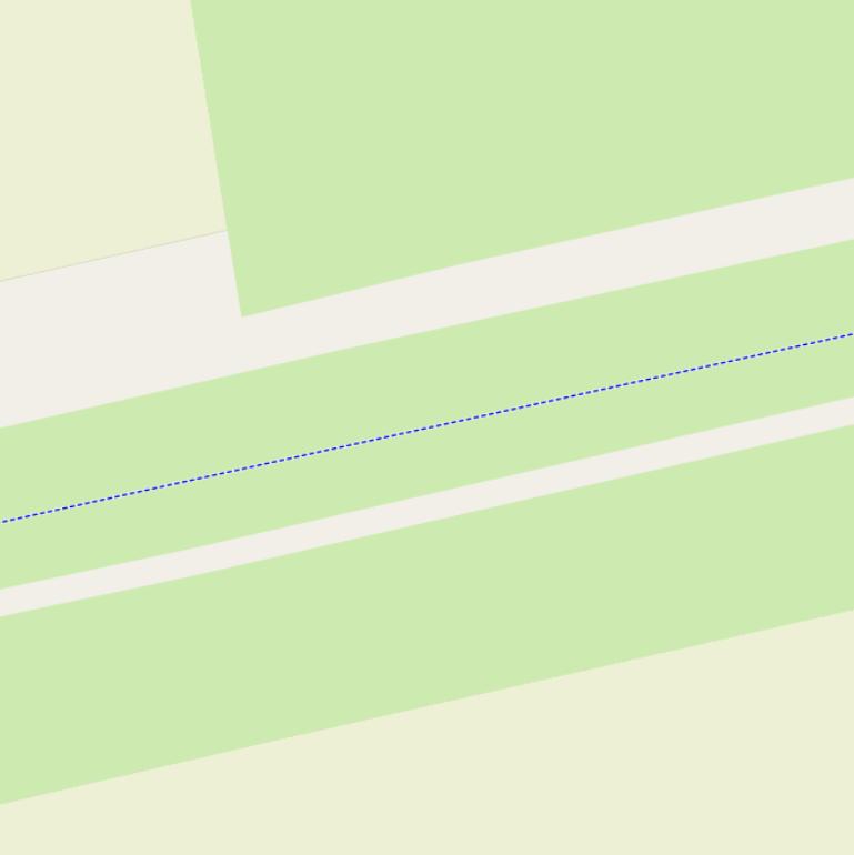 Kaart van het Overdiepse Polderpad.