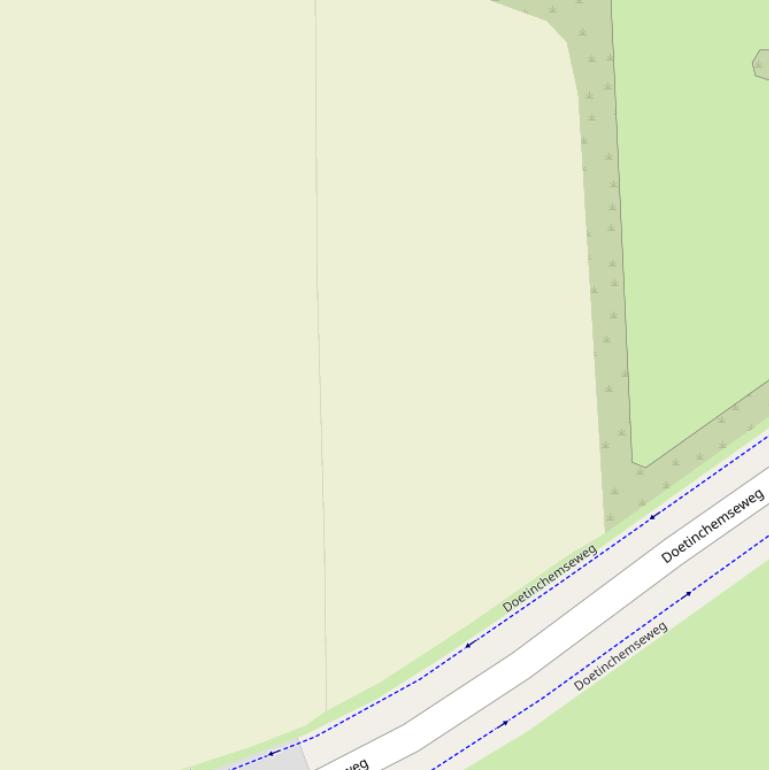 Kaart van  Overzand.