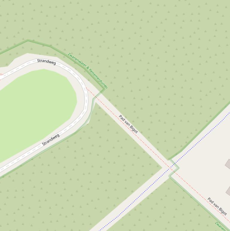 Kaart van  Pad van Bigot.