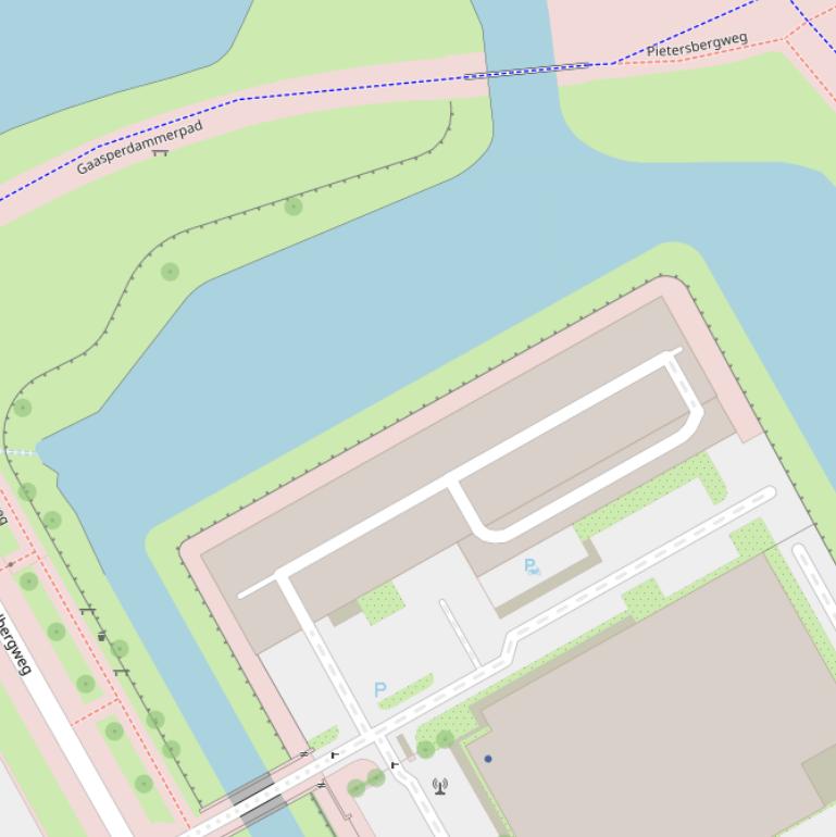 Kaart van de Pannisbergkade.