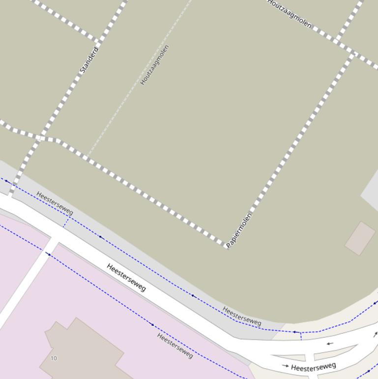 Kaart van  Papiermolen.