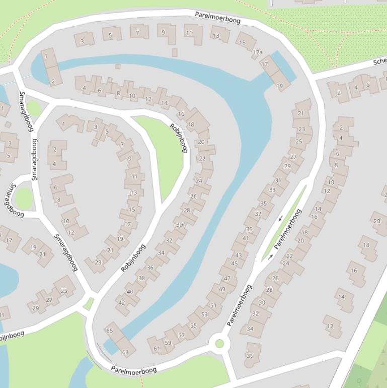 Kaart van  Parelmoerboog.