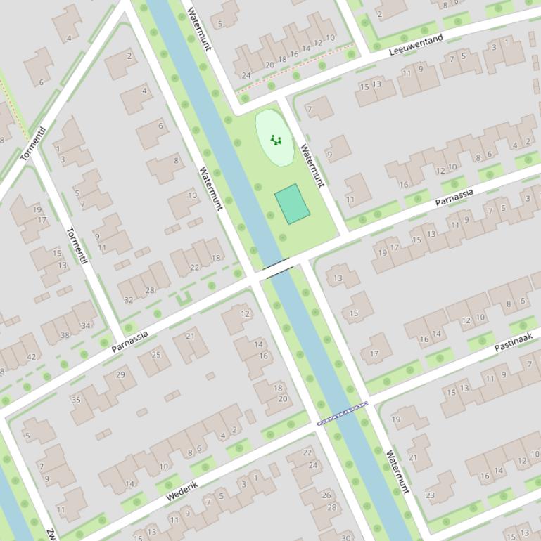 Kaart van  Parnassia.