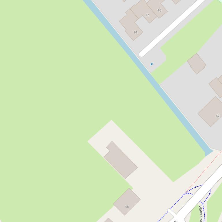 Kaart van het Pastelpad.