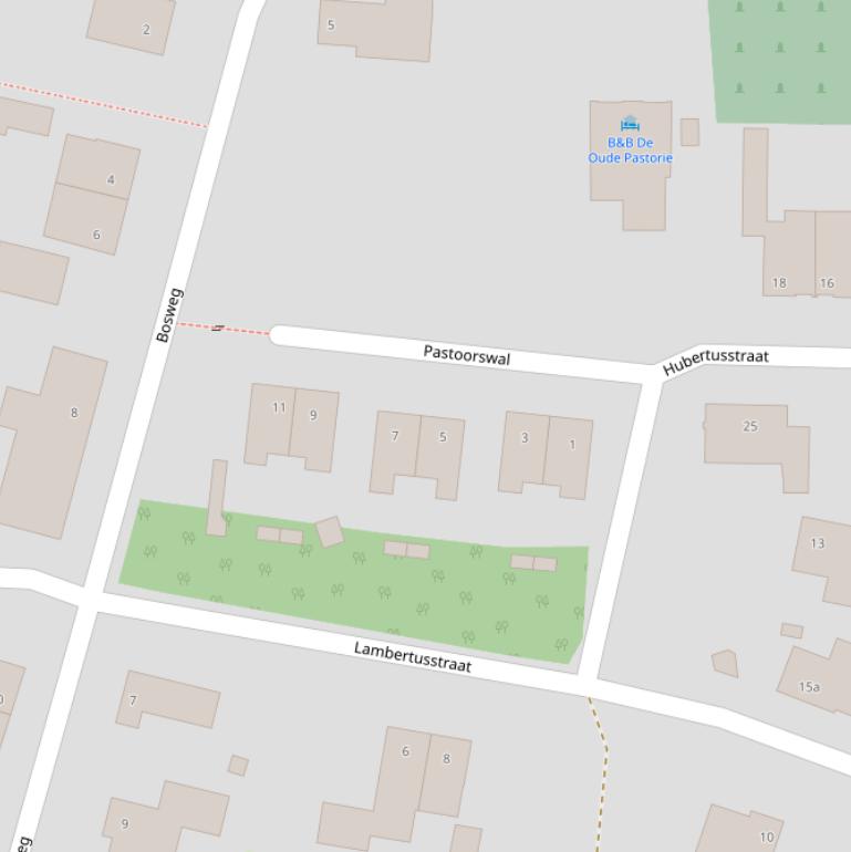 Kaart van  Pastoorswal.