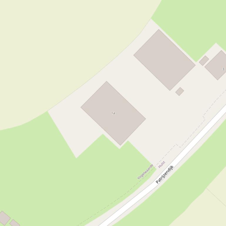 Kaart van de Patrijzendijk.