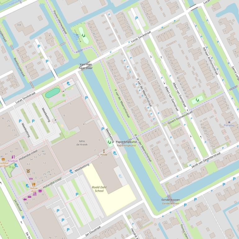 Kaart van het Paulus Utenwaelpad.