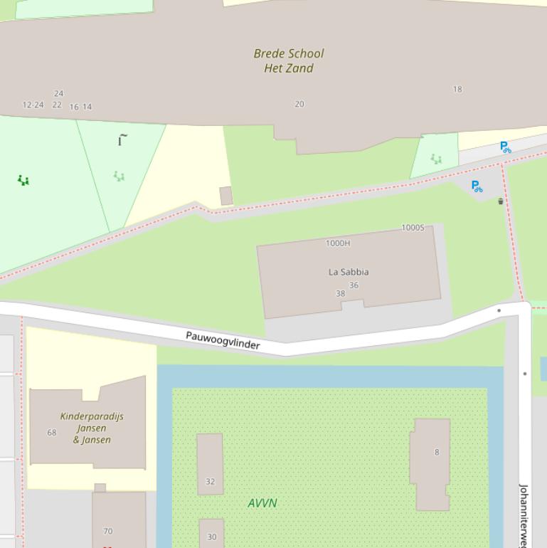 Kaart van  Pauwoogvlinder.