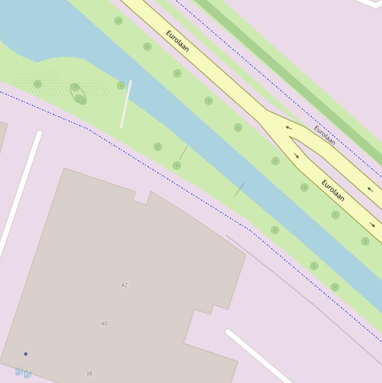 Kaart van het Pesetapad.