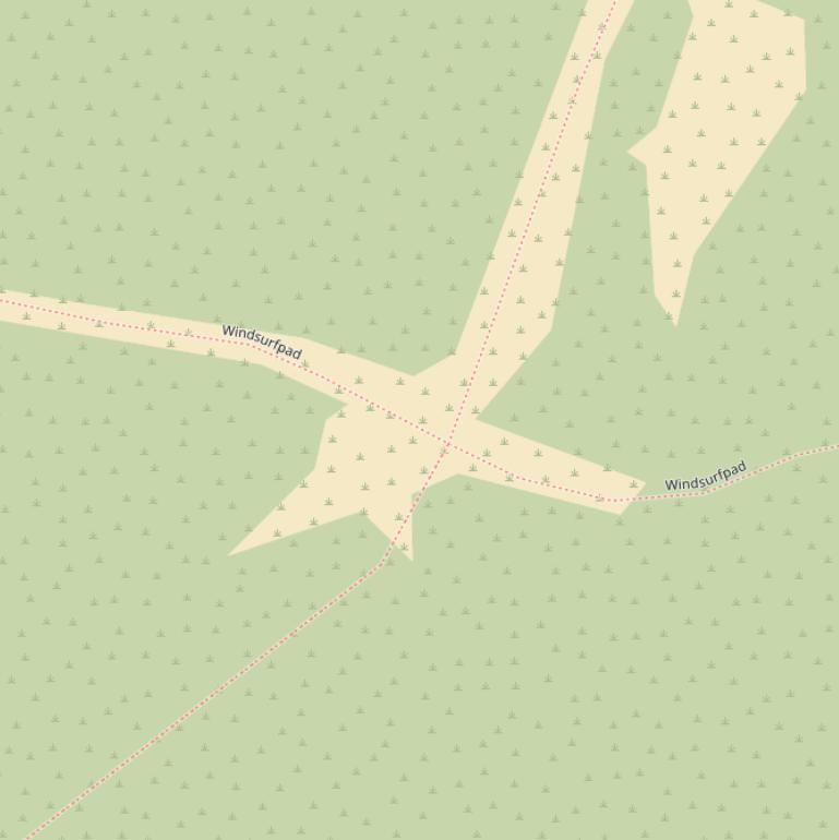 Kaart van het Peter Volwaterpad.