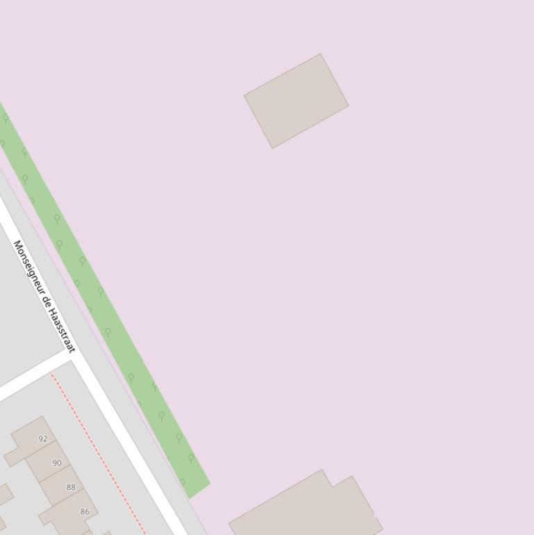 Kaart van de Piet van Woerkumhof.