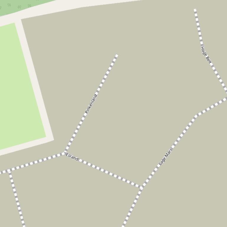 Kaart van  Pinkenland.