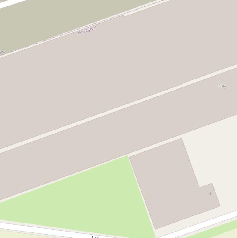 Kaart van het Pironpad.