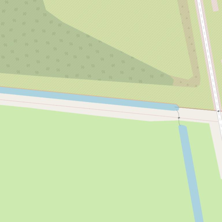 Kaart van  Piter Rindertsreedsje.
