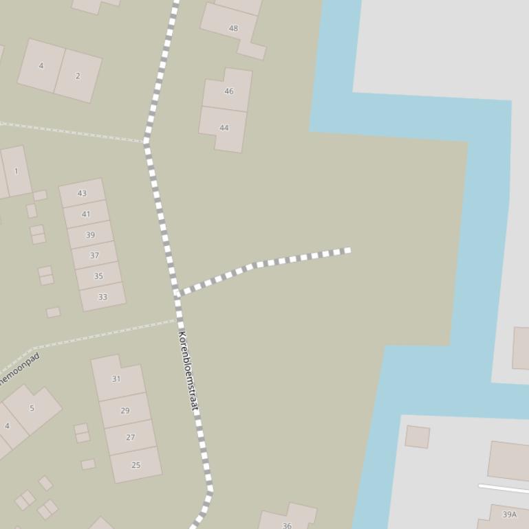 Kaart van de Pitrushof.