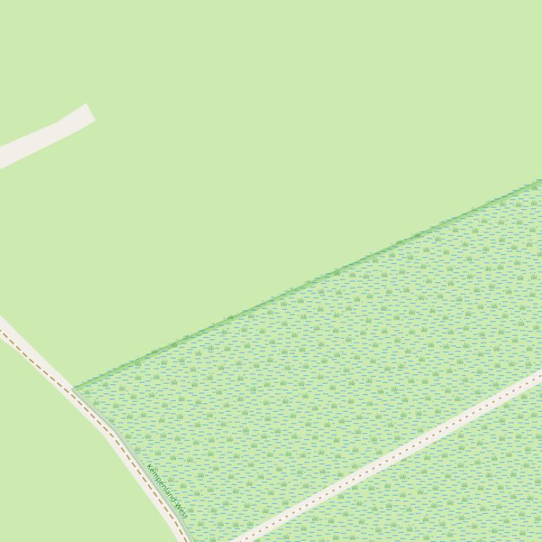 Kaart van de Pluimdijk.