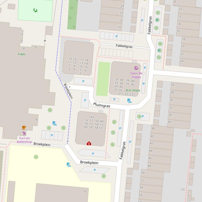 Kaart van  Pluimgras.