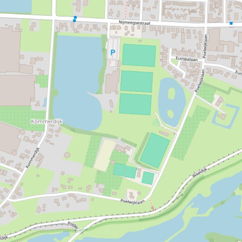 Kaart van de Poelwijklaan.