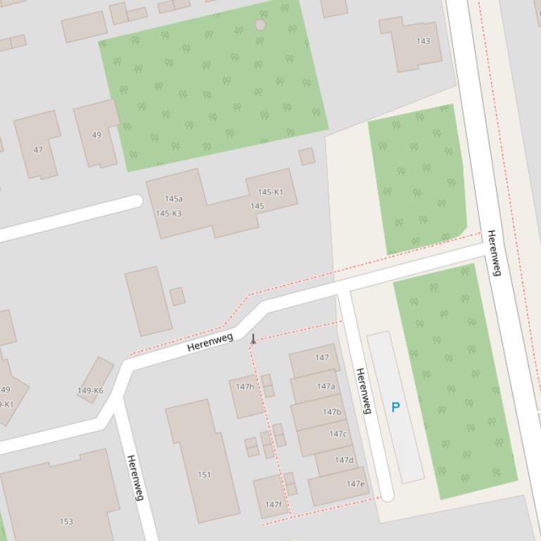 Kaart van het Polderparkpad.