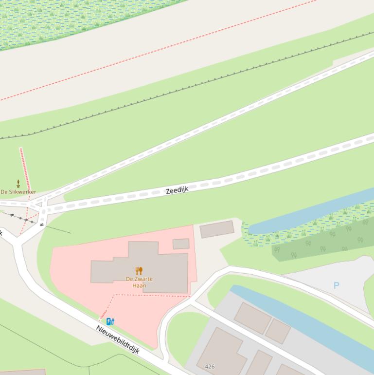 Kaart van de Poldijk.