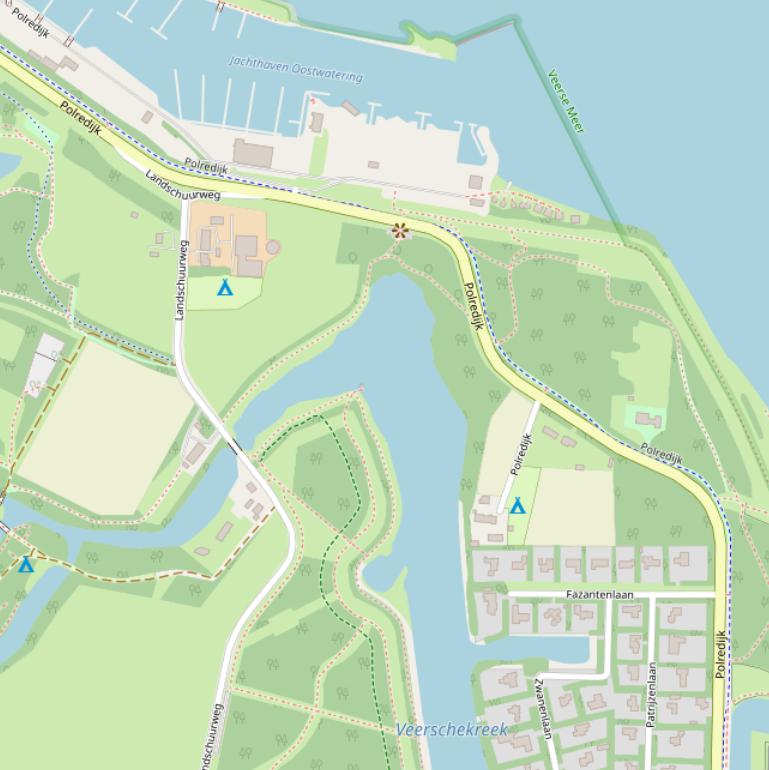 Kaart van de Polredijk.