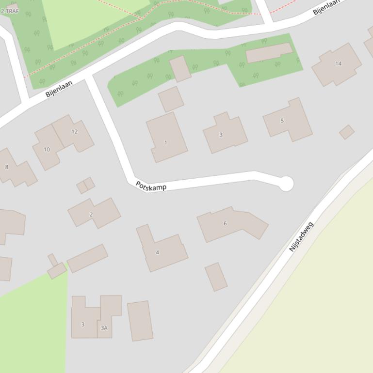 Kaart van  Potskamp.