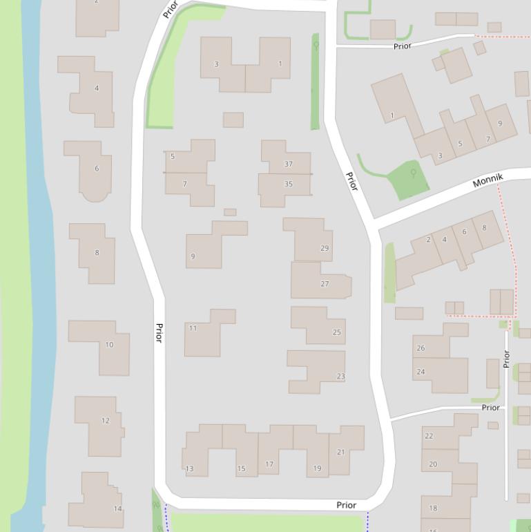Kaart van  Prior.