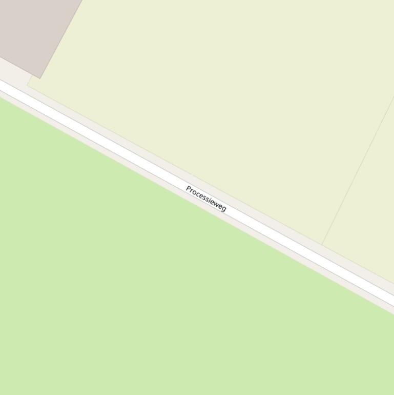 Kaart van de Processieweg.